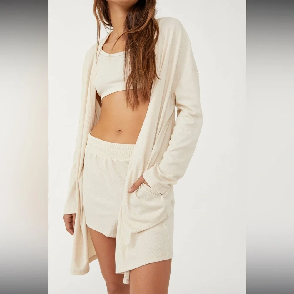 NWOT Free People | Cozy Does It Short & Tank Set Only | Small - Picture 7 of 11